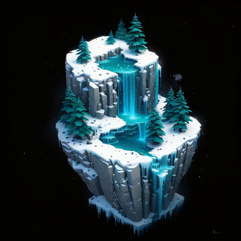 A 3D video game asset, AI video generated with Leonardo.Ai